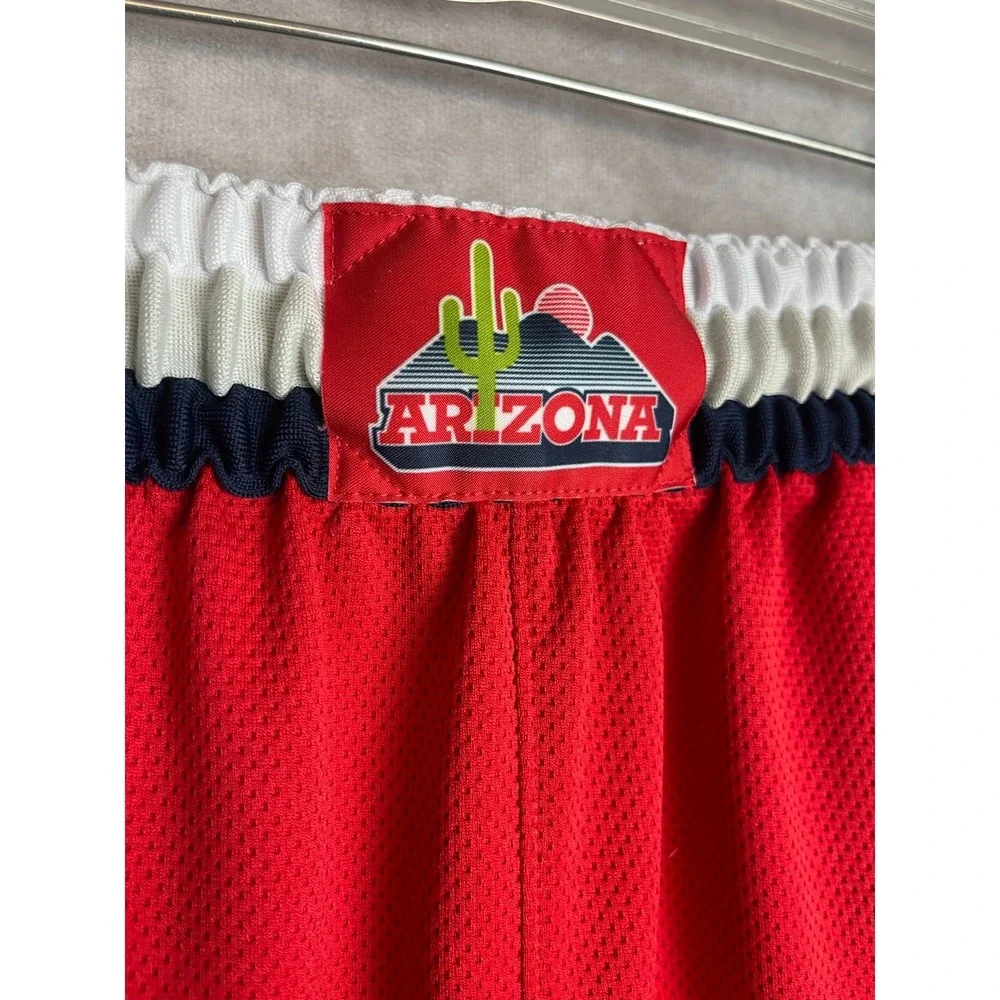 Arizona Wildcats Nike Basketball Game Shorts Mens Medium Red Dri Fit Performance